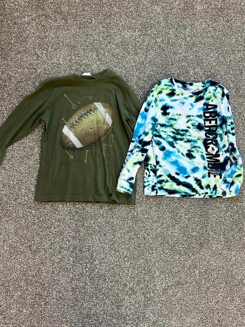 Lot of 2 Boys Long Sleeve Shirts - Size 7/8